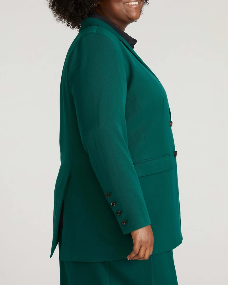 Universal standard Women's Plus All Day Warren Double Breasted Blazer