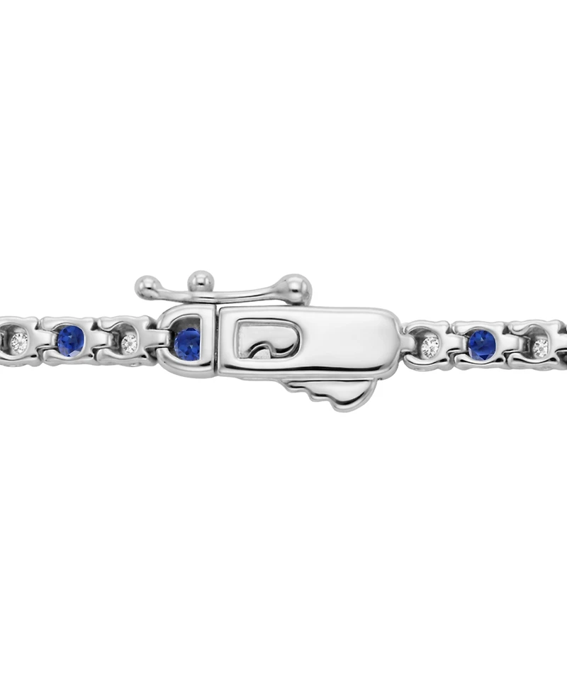 Macy's Multi-Gemstone Bracelet in 14k Gold Over Sterling Silver (Also in Sterling Silver)