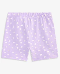 First Impressions Toddler Girls' 2T-4T Mix & Match Ditsy-Floral-Print Biker Shorts, Macy's Exclusive