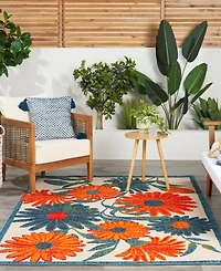 Nourison Home Aloha ALH33 3'6"x5'6" Area Rug