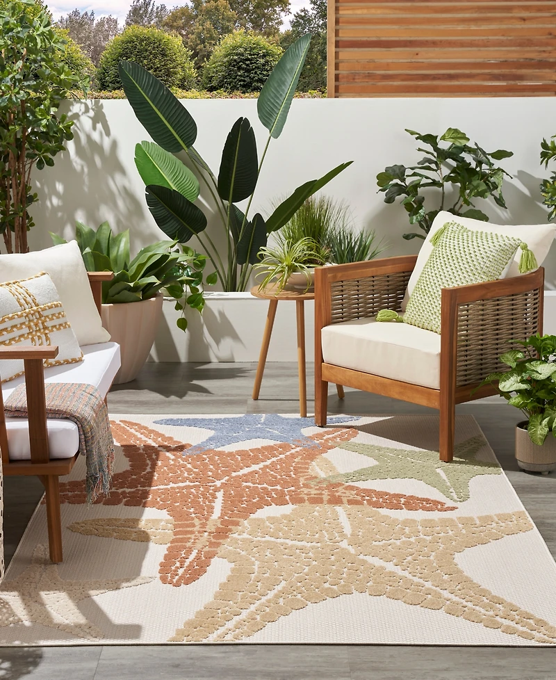 Nourison Home Aloha ALH28 6'x9' Area Rug