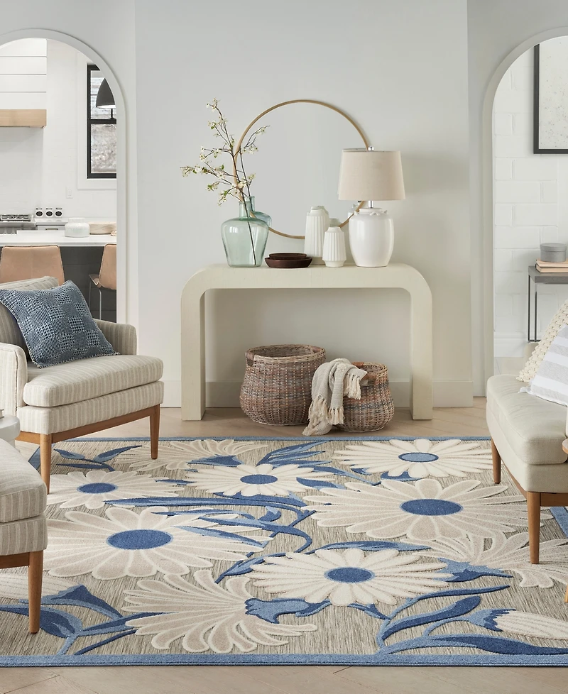 Nourison Home Aloha ALH33 6'x9' Area Rug