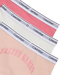Calvin Klein Girls' 6-16 Logo At Back And Waistband Panty