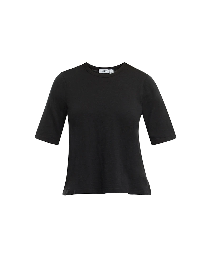 Wilt Clothing Women's Baby Fit Elbow Sleeve Tee