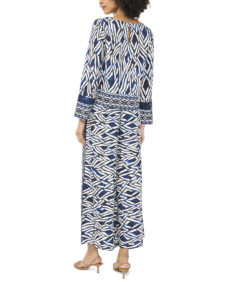 Sam & Jess Women's Boat Neck Woven Top