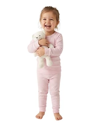 Motette Toddler Girls Ballet Stripe Pajama Set