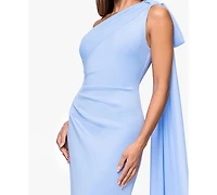 Xscape Women's One-Shoulder Maxi Dress