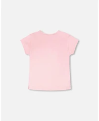 Deux par Toddler Girls Cotton Jersey Ice Cream T-Shirt - Toddler|Child