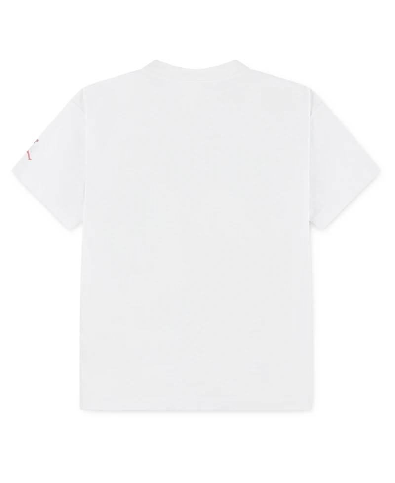 Jordan Girls' 7-16 Flower Flight Crewneck T-Shirt