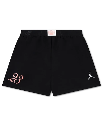 Jordan Girls' 7-16 Pull-On Shorts
