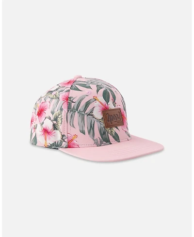 Deux par Toddler Cap Hibiscus Print - Toddler|Child