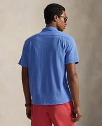 Polo Ralph Lauren Men's Waffle-Knit Short-Sleeve Shirt