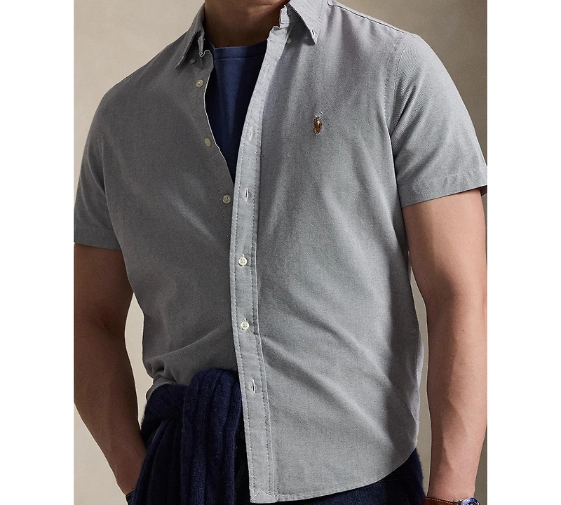 Polo Ralph Lauren Men's Classic-Fit Short-Sleeve Oxford Shirt