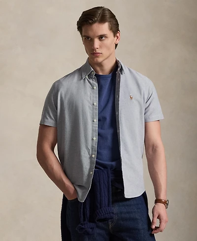 Polo Ralph Lauren Men's Classic-Fit Short-Sleeve Oxford Shirt