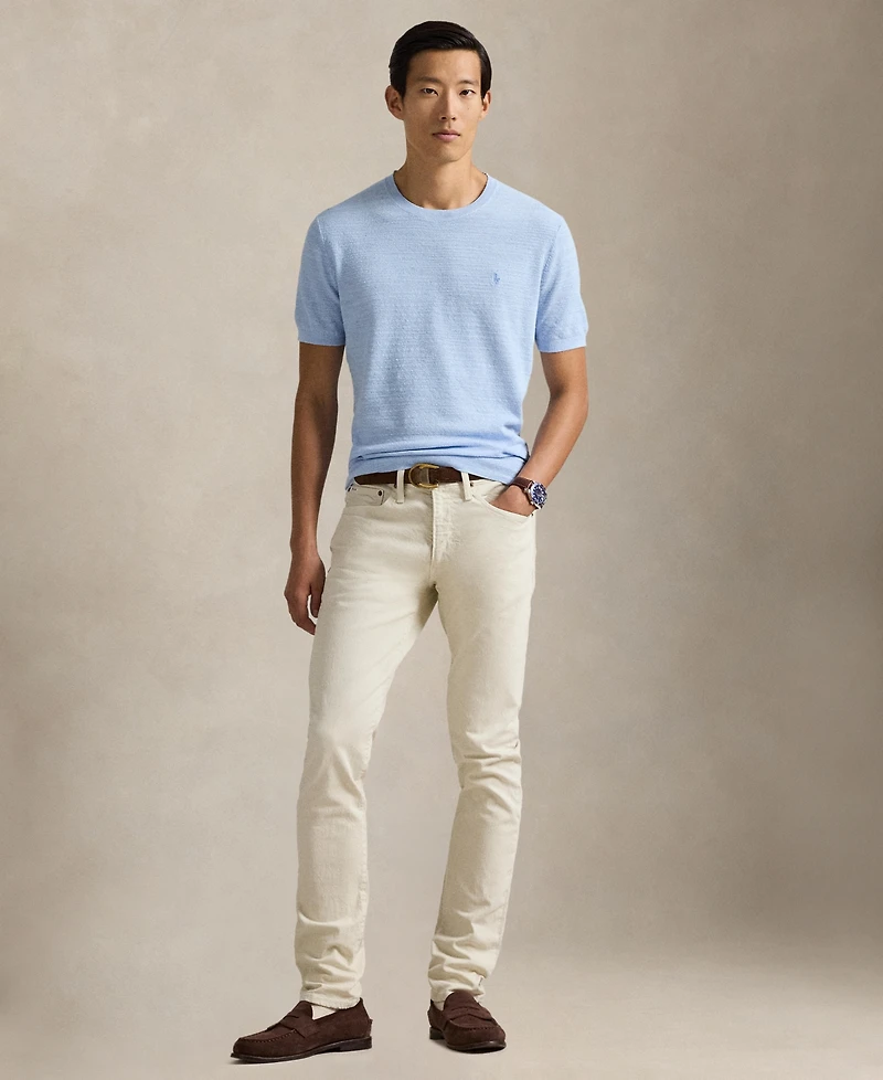 Polo Ralph Lauren Men's Textured Lightweight Sweater T-Shirt