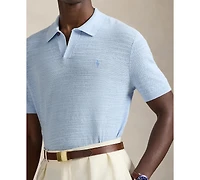 Polo Ralph Lauren Men's Short-Sleeve Textured Sweater Shirt