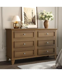 gaomon Drawer Dresser for Bedroom with Metal Handles