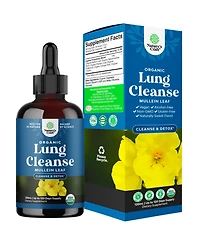 Lung Cleanse, Mullein Leaf Cleanse & Detox Supplement, Nature's Craft | 4oz