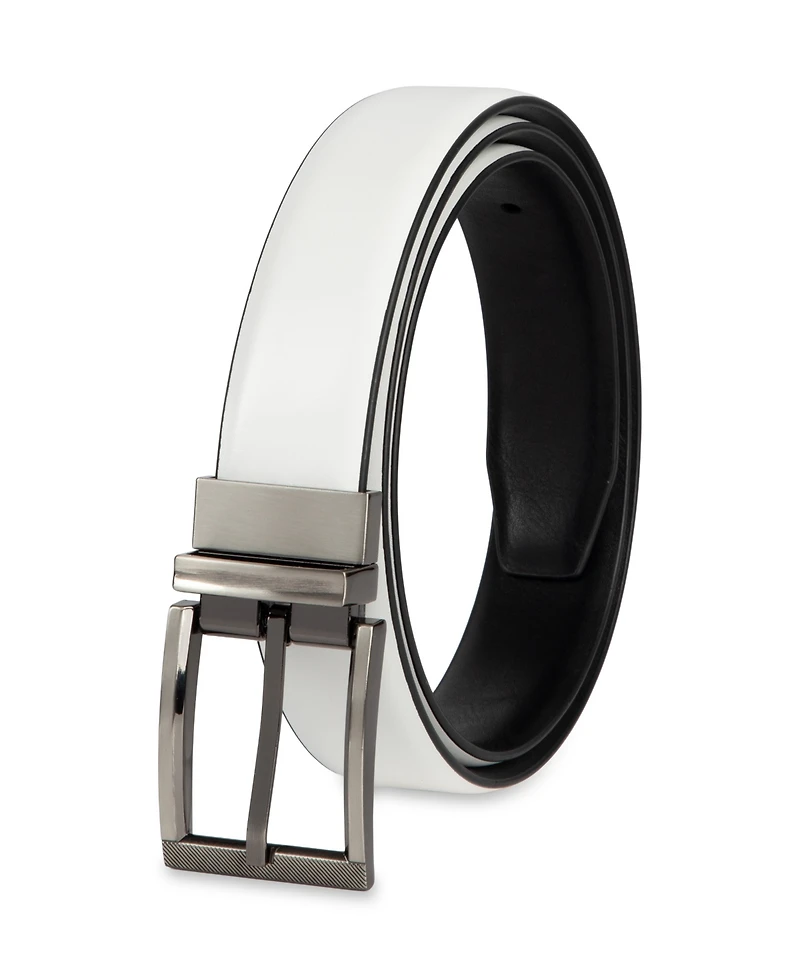 Alfani Men's Tonal-Buckle Belt, Created for Macy's