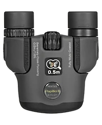 Pentax 8.5x21 Papilio Ii Butterfly Series Weather Resistant Porro Prism Binocular with 6.0 Degree Angle of View, Gray