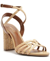 Arezzo Women's Aria High Block Sandals
