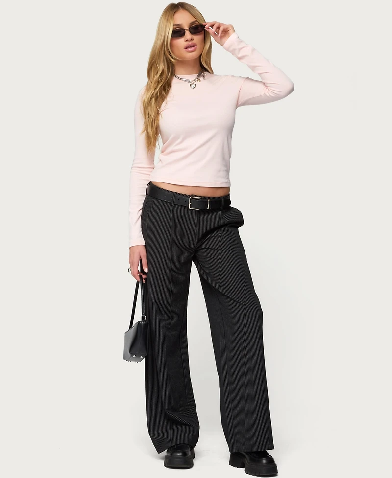 Edikted Women's Kiyan Long Sleeve T Shirt