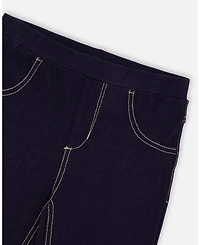 Deux par Big Girls Navy Blue Denim Jeggings