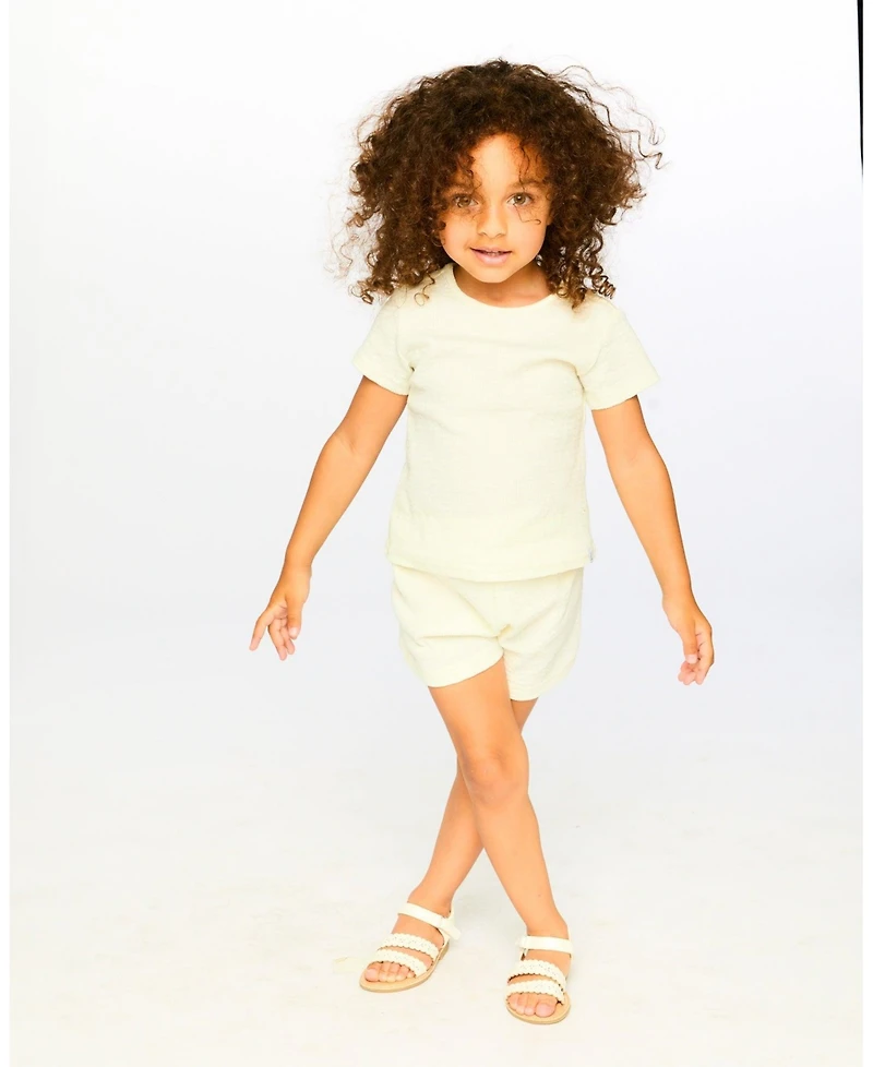 Deux par Deux Toddler Girls Shorts
