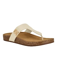 Tommy Hilfiger Women's Tobeach Thong Slip-On Footbed Sandals