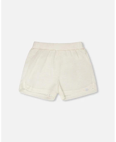 Deux par Big Girls Shorts Off-White
