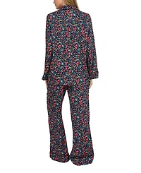 Lily and Lionel London Women's Evie Long Sleeve Print Pajama Set