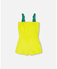 Deux par Deux Toddler Girls Terry Cloth Sleeveless Jumpsuit