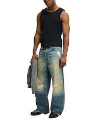 Cotton On Men's Sleeveless Ribbed Tank Undershirt
