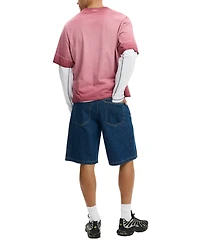 Cotton On Men's Baggy Patch Pocket Denim Shorts