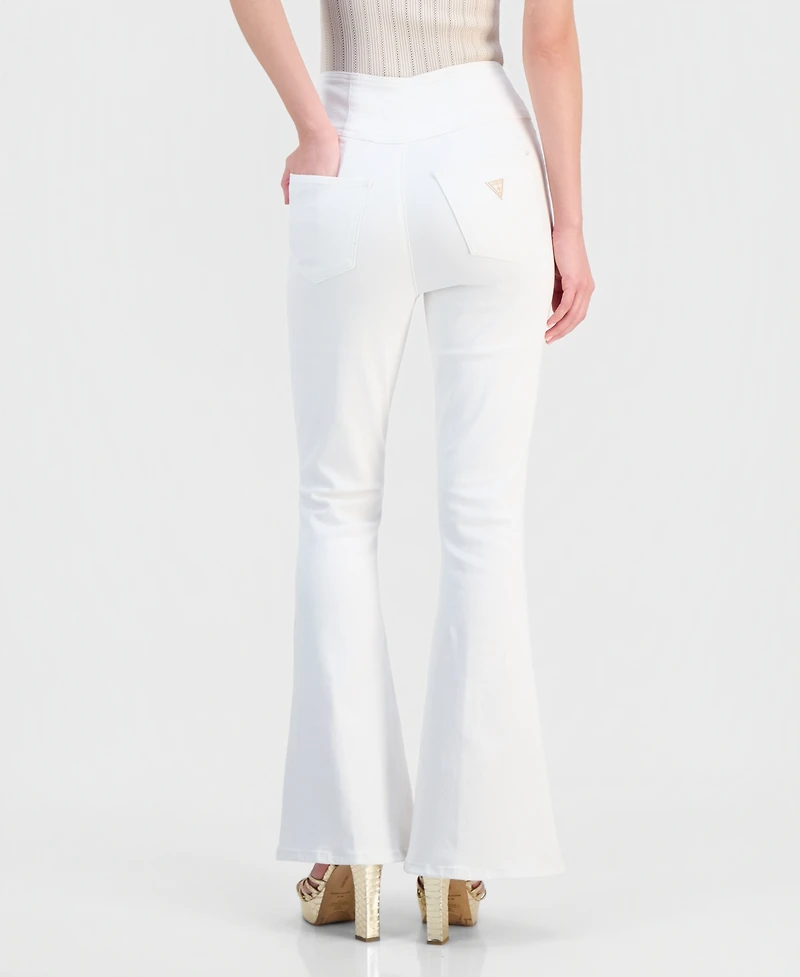 Guess Women's Kaira High Rise Flare Jeans