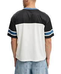 Cotton On Men's Short-Sleeve Football Jersey T-Shirt