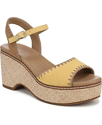 Naturalizer Women's Della Strappy Wedge Heel Sandals