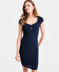 Guess Women's Michelle Short-Sleeve Sweater Dress