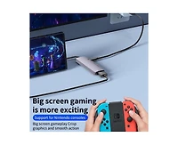 Risokeys 5-in-1 Usb-c Hub,100W Pd Charging & 5Gbps Usb 3.0 Transfer | Ideal for Home Office, Travel, Gaming