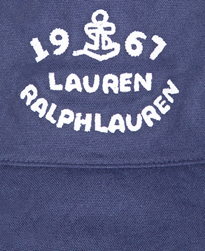 Lauren Ralph Lauren Embroidered Logo Bucket Hat