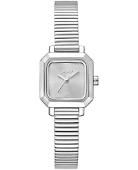 Dkny Women's Silver Dial Stainless Steel Tubogas Bracelet Watch, 22mm