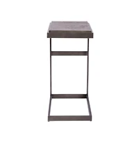 Liberty Furniture Modern View Laptop Table in Gauntlet Gray