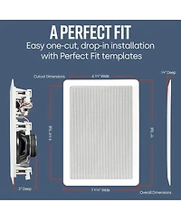 Polk Audio RC55i In-Wall Speakers - Pair