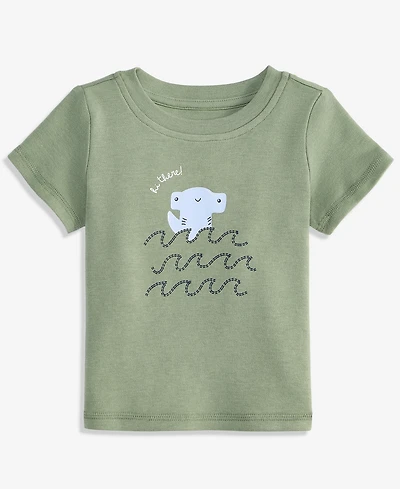 First Impressions Baby Boys' (0-24) Mix & Match Shark-Graphic T-Shirt, Macy's Exclusive