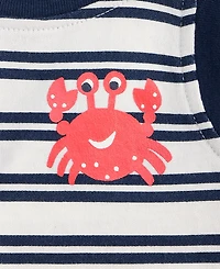 First Impressions Baby Boys' (0-24) Mix & Match Crab Tank Top, Macy's Exclusive