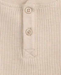 First Impressions Baby Boys' (0-24) Mix & Match Waffled Henley T-Shirt, Macy's Exclusive