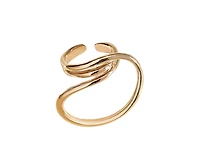 Sohi Women's The Wrap-Line Statement Ring