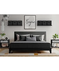 Sorbus 6 Pack 11 Inch Foldable Storage Cubes with Handles- for Organizing Home, Shelves, Nursery, Playroom, Closet and More