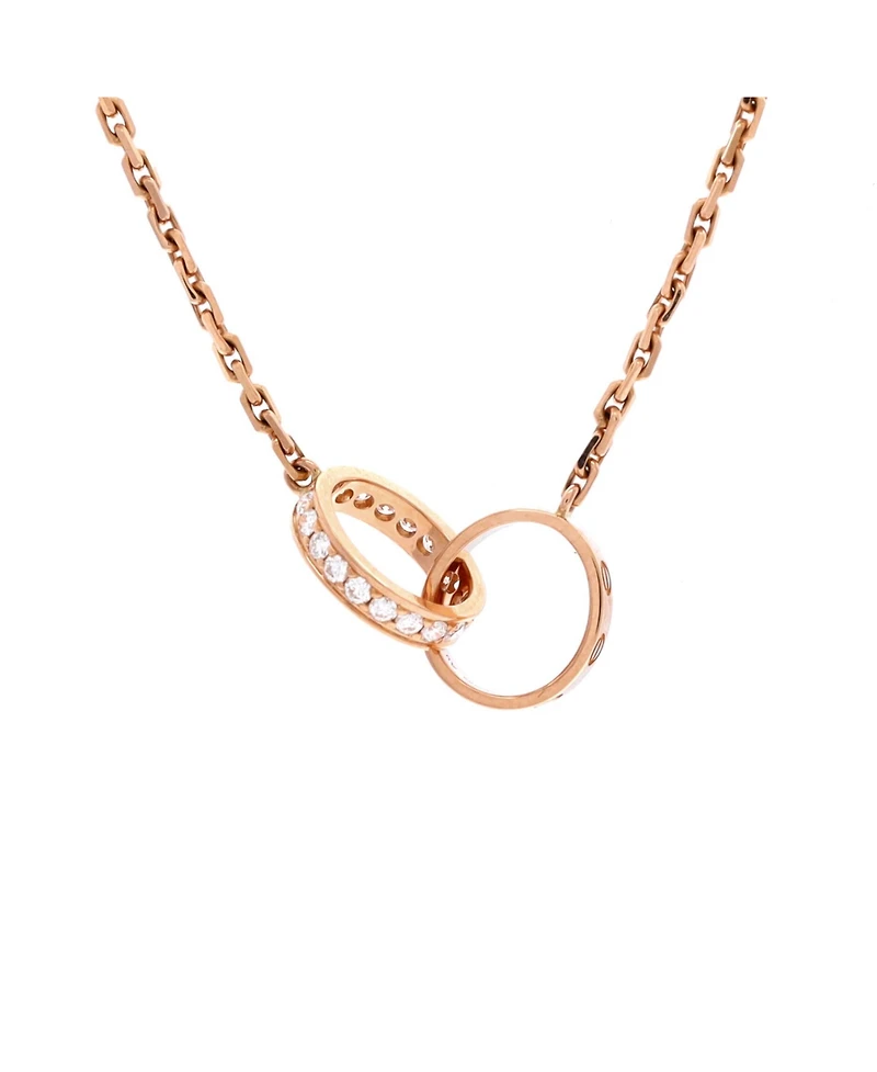 Pre-Owned Cartier Love Interlocking Necklace