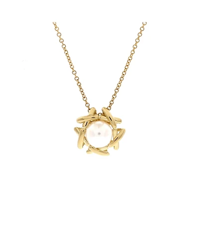 Pre-Owned Tiffany & Co Kiss Around Pendant Necklace